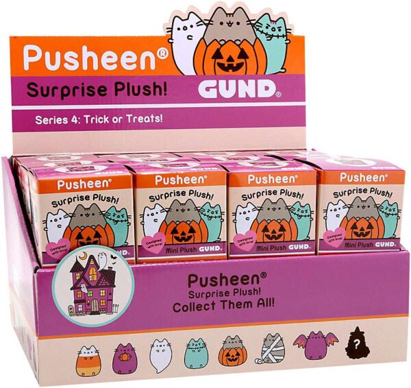 Case of 24 Sealed- Pusheen Halloween Blind Box Series #4